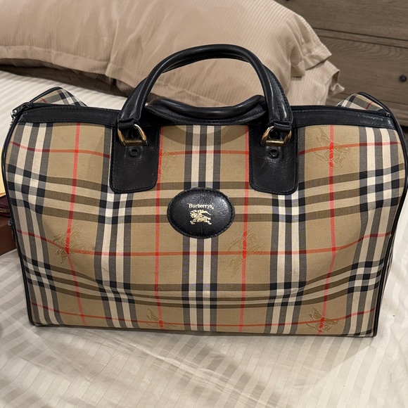 Burberry Vintage Nova Check Weekender - Picture 1 of 11